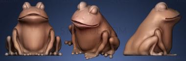 3D model Frog Statue (STL)